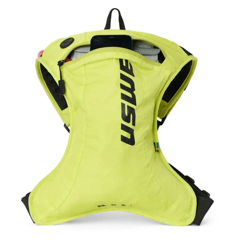 Mochila USWE Outlander Moto 2L con Bolsa de Hidratación, Crazy Yellow