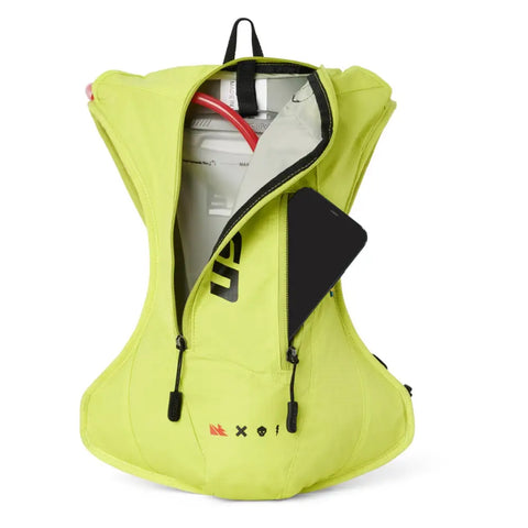 Mochila USWE Outlander Moto 4L con Bolsa de Hidratación, Crazy Yellow