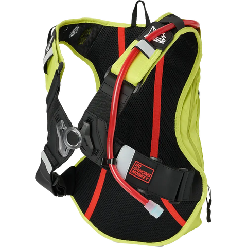 Mochila USWE Outlander Moto 9L con Bolsa de Hidratación, Crazy Yellow