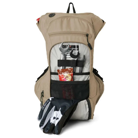 Mochila USWE Outlander Moto 9L con Bolsa de Hidratación, Sand