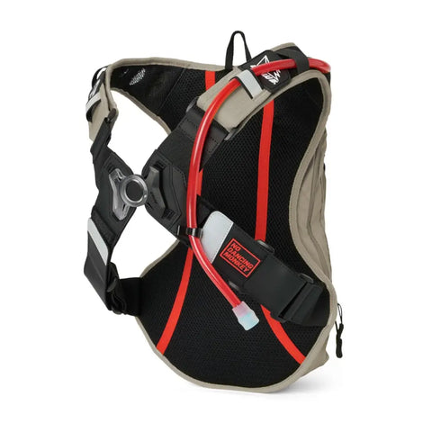 Mochila USWE Outlander Moto 9L con Bolsa de Hidratación, Sand