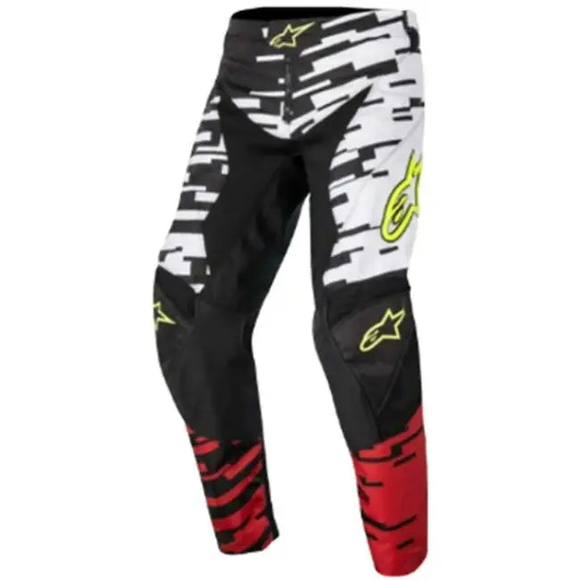 Pantalones Alpinestars Racer Braap para Niño White/Red/Black