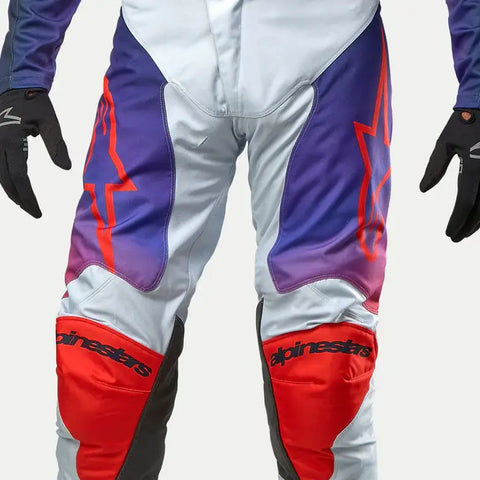 Pantalones Alpinestars Racer Hoen Light Gray/Hot Orange/Black