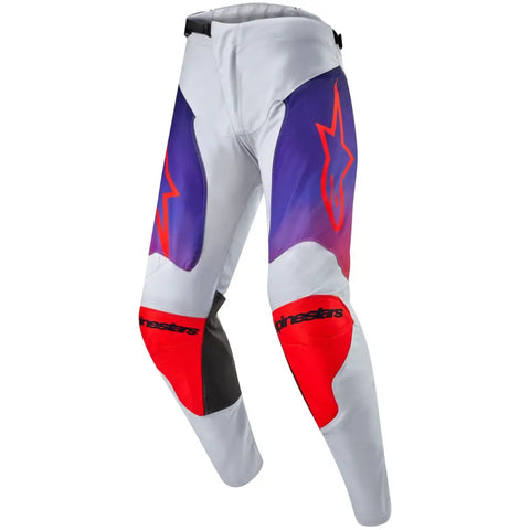 Pantalones Alpinestars Racer Hoen Light Gray/Hot Orange/Black