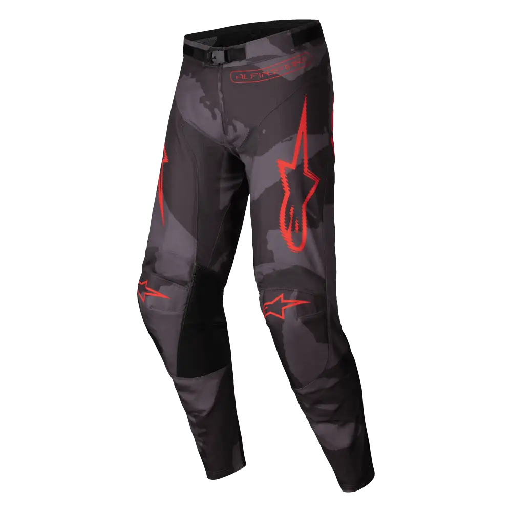 Pantalones Alpinestars Racer Hollow Gray Camo/Orange Fluo