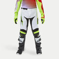 Pantalones Alpinestars Racer Lucent Youth para Niño White/Neon Red/Yellow Fluo