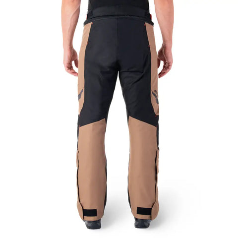 Pantalones Alpinestars ST-1 Waterproof Dark Khaki/Sand /Black/Red Fluo