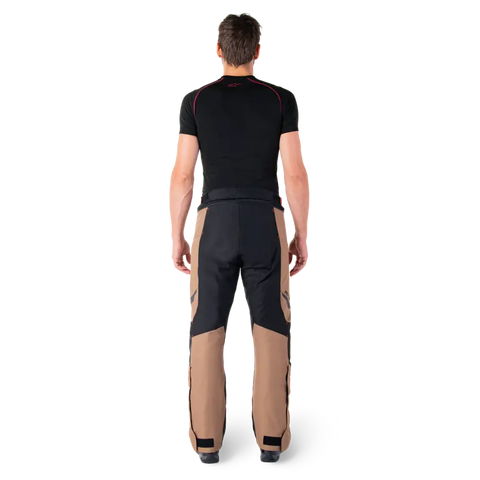 Pantalones Alpinestars ST-1 Waterproof Dark Khaki/Sand /Black/Red Fluo