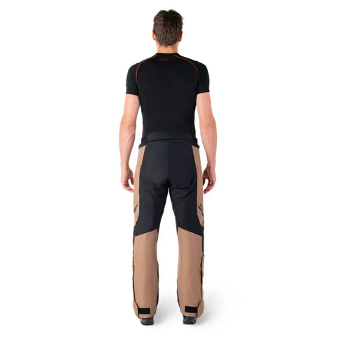 Pantalones Alpinestars ST-1 Waterproof Dark Khaki/Sand /Black/Red Fluo