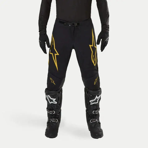 Pantalones Alpinestars Supertech Ward Black/Yellow