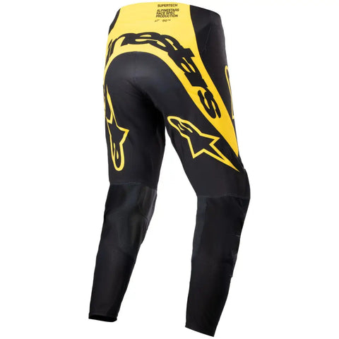 Pantalones Alpinestars Supertech Ward Black/Yellow