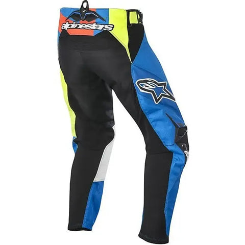Pantalones Alpinestars Techstar Factory Blue/Yellow Fluo/Red