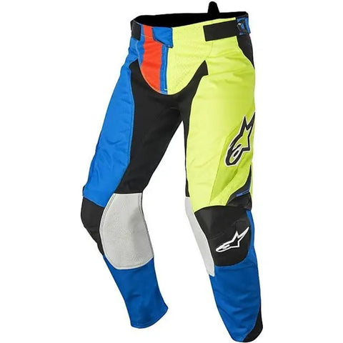 Pantalones Alpinestars Techstar Factory Blue/Yellow Fluo/Red