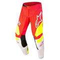 Pantalones Alpinestars Techstar Factory Red Fluo/White/Yellow Fluo