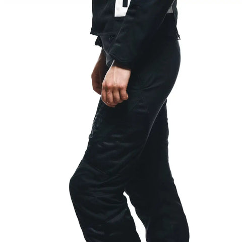 Pantalones de Mujer Dainese Drake 2 Super Air Tex Black/Black