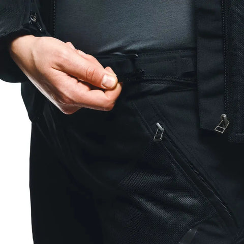 Pantalones de Mujer Dainese Drake 2 Super Air Tex Black/Black