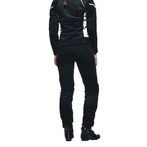 Pantalones de Mujer Dainese Drake 2 Super Air Tex Black/Black