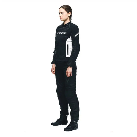 Pantalones de Mujer Dainese Drake 2 Super Air Tex Black/Black
