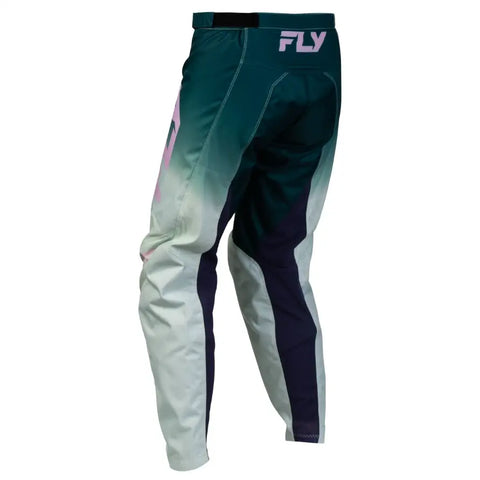 Pantalones de Mujer Fly Racing F-16 Lift Green/Purple/Pink