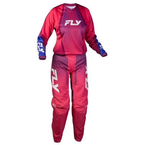 Pantalones de Mujer Fly Racing F-16 Lift Pink/Purple/White