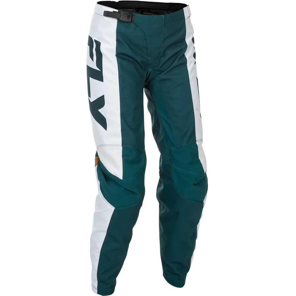 Pantalones de Mujer Fly Racing F-16 Teal/White/Gold