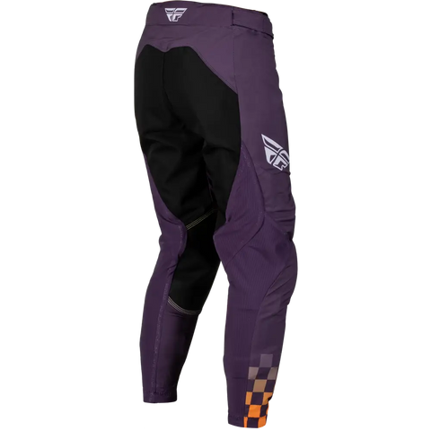 Pantalones de Mujer Fly Racing Lite Deep Purple/White/Neon Coral