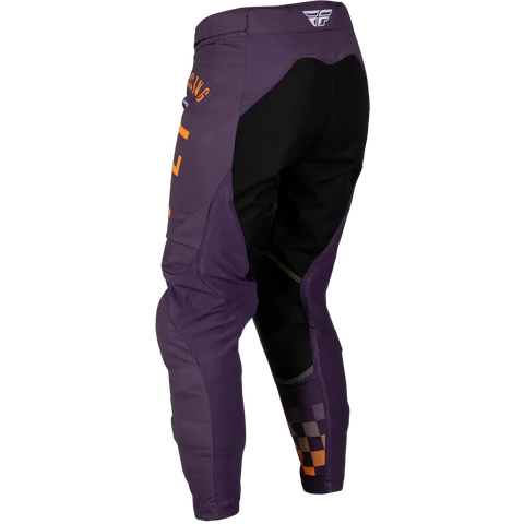 Pantalones de Mujer Fly Racing Lite Deep Purple/White/Neon Coral