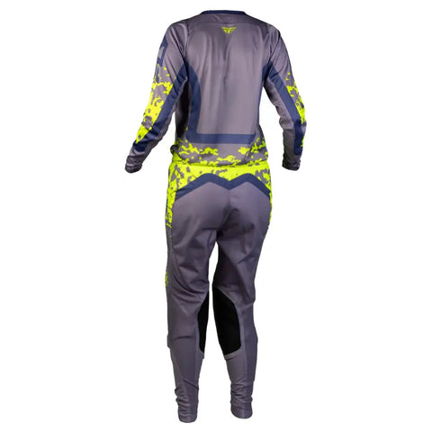 Pantalones de Mujer Fly Racing Lite Flake Lavendar/Blue/Yellow