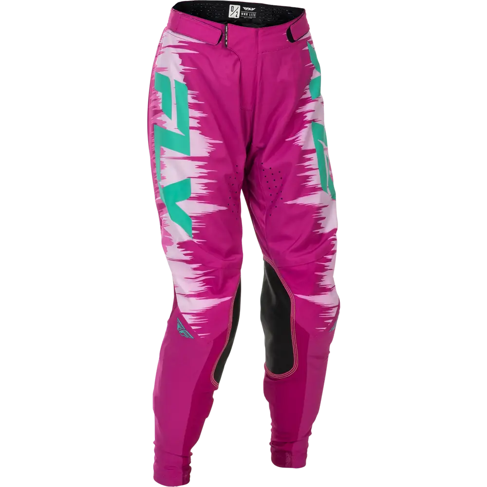 Pantalones de Mujer Fly Racing Lite Pink/Turquoise