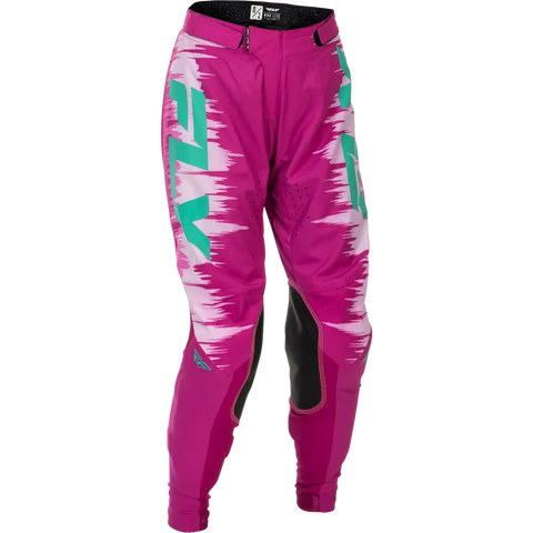 Pantalones de Mujer Fly Racing Lite Pink/Turquoise