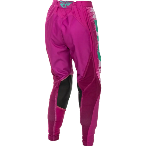 Pantalones de Mujer Fly Racing Lite Pink/Turquoise