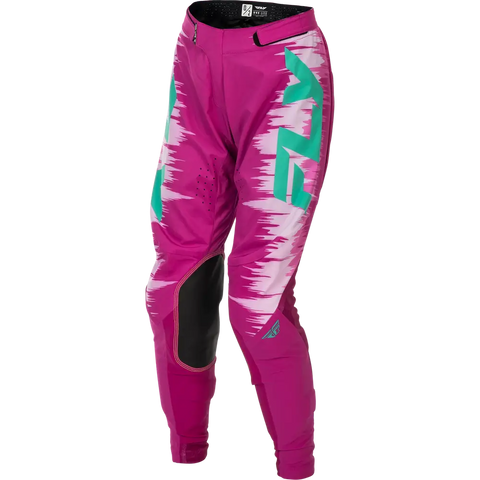 Pantalones de Mujer Fly Racing Lite Pink/Turquoise