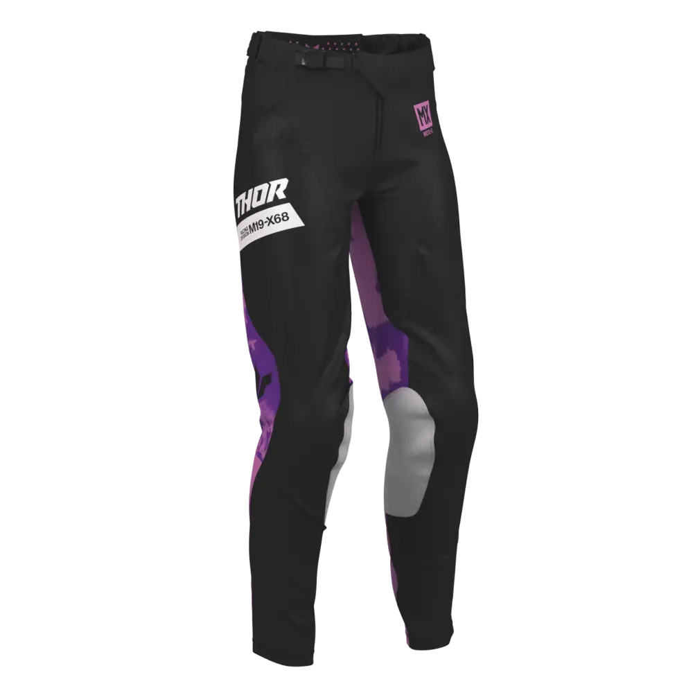 Pantalones de Mujer Thor  Launchmode Bleach Black/Orchid