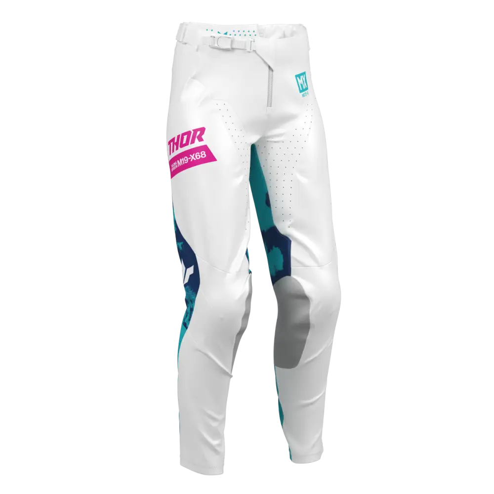 Pantalones de Mujer Thor  Launchmode Bleach White/Aqua