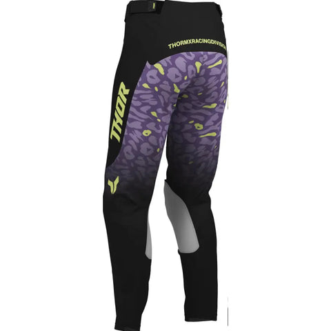Pantalones de Mujer Thor  Launchmode Spotted Black/Purple