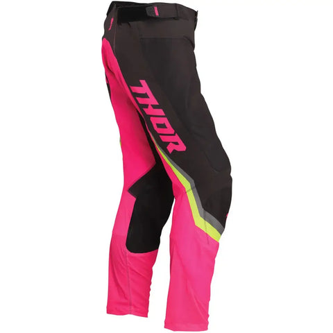 Pantalones de Mujer Thor Pulse Rev Charcoal/Fluo Pink