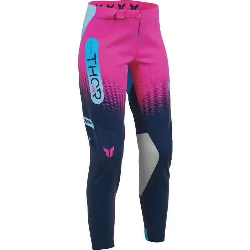 Pantalones de Mujer Thor Sportmode Merge Navy/Fuchsia