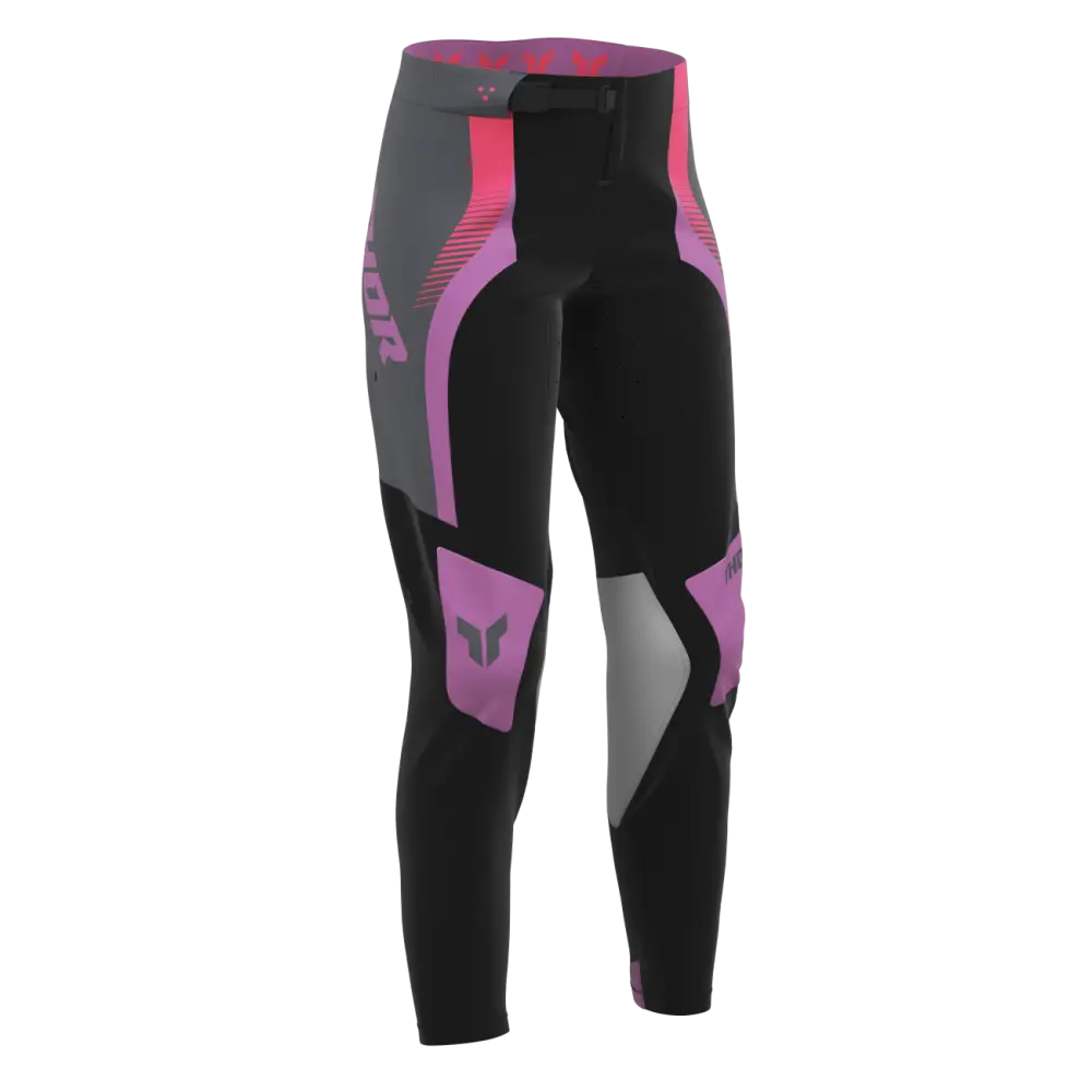 Pantalones de Mujer Thor Sportmode Velocity Black/Orchid
