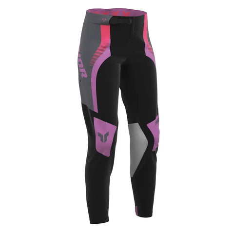 Pantalones de Mujer Thor Sportmode Velocity Black/Orchid