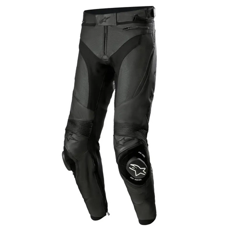 Pantalones de Piel Alpinestars Missile v3 Airflow Black/Black