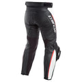 Pantalones de Piel Dainese Delta 3 Black/White/Red