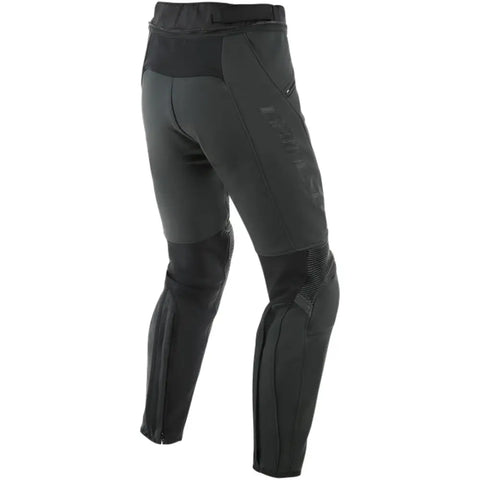 Pantalones de Piel Dainese Pony 3 Black-Matt