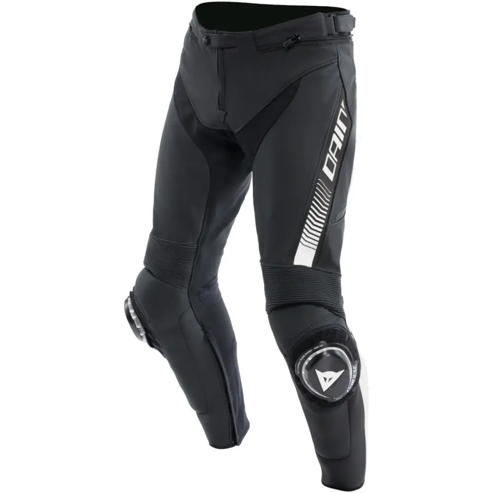 Pantalones de Piel Dainese Super Speed Black/White