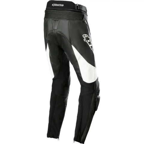 Pantalones de Piel para Mujer Alpinestars Stella Missile v3 Black/White