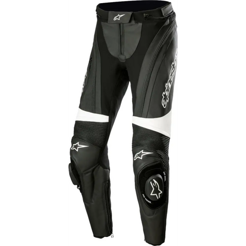 Pantalones de Piel para Mujer Alpinestars Stella Missile v3 Black/White