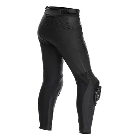 Pantalones de Piel para Mujer Dainese Delta 4 Black/Black