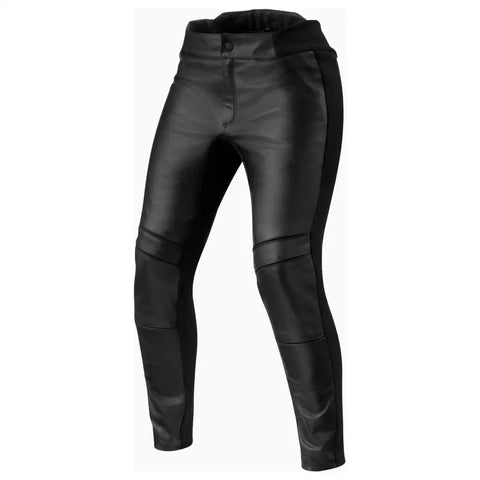 Pantalones de Piel para Mujer REV'IT! Maci Black