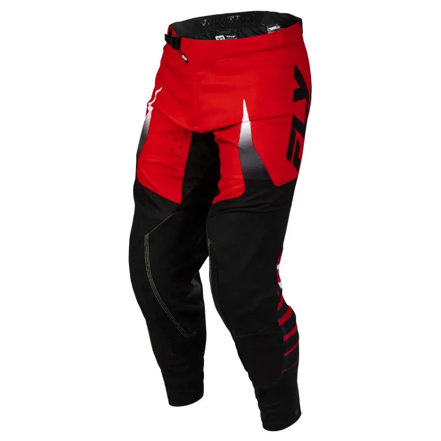 Pantalones Fly Racing Evolution DST Bolt Red/Black/White