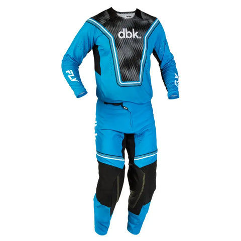 Pantalones Fly Racing Evolution DST DBK Blue/Black/White