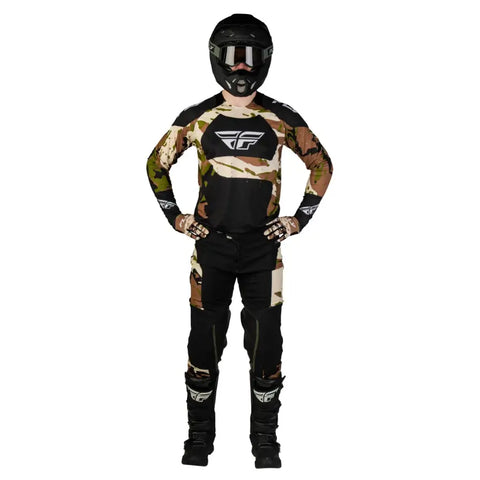 Pantalones Fly Racing Evolution DST Hunt Black/Camo